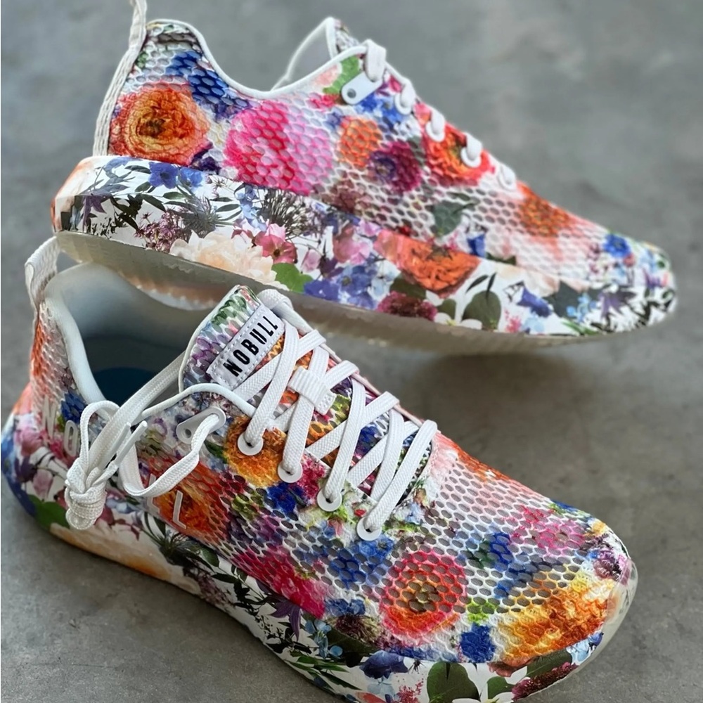 NOBULL Women's Floral Athletic Shoes - Multicolor